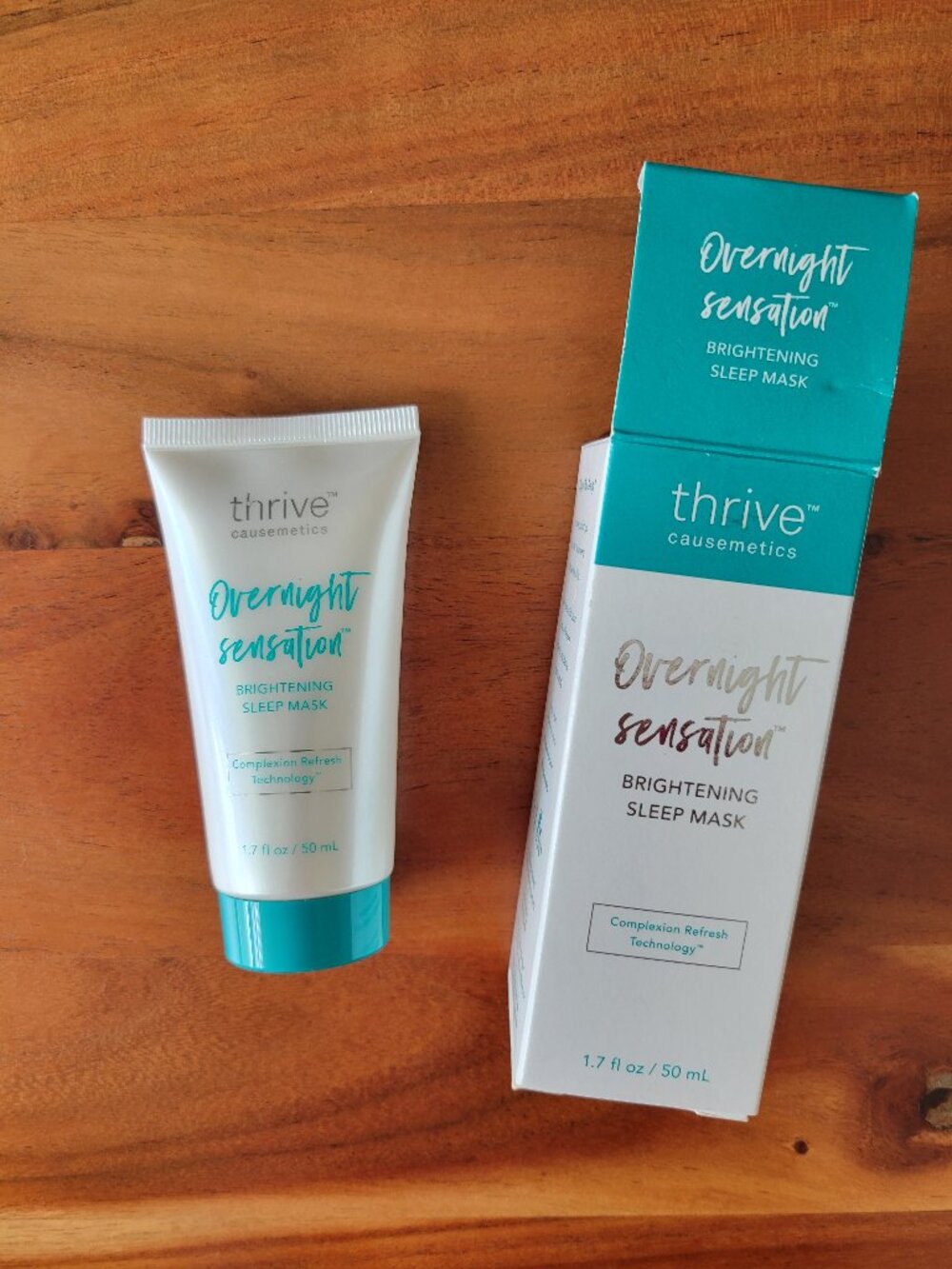 Thrive Causemetics Overnight Sensation Brightening Sleep Mask 1.7 fl oz